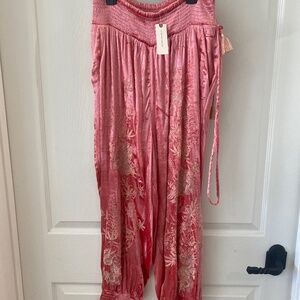 Anthropologie velvet pants